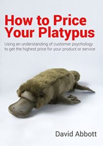 Image of Dave abbot”s book the psychology of pricing